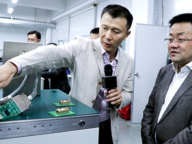 District Mayor Gu Yaohui went to PowerTECH  to conduct high-quality development research